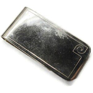 Pierre Cardin Money Clip Stainless Steel Wallet Credit Card Cash ID Holder